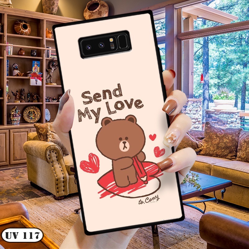 Ốp lưng điện thoại Samsung Galaxy Note 8 - viền dẻo