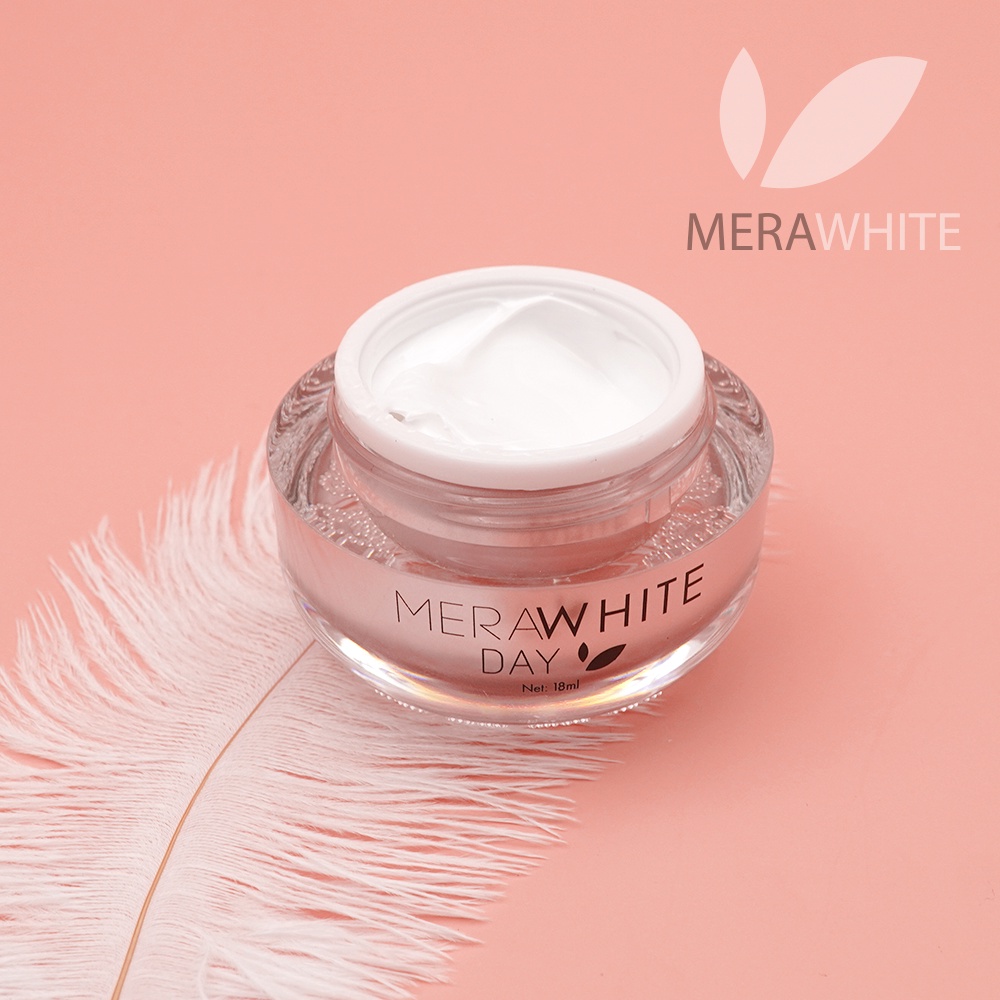 [TẶNG SERUM] Combo 2 Kem dưỡng trắng da ban ngày  MeraWhite DAY - Mờ nám - Tàn nhang - Chống Lão Hóa