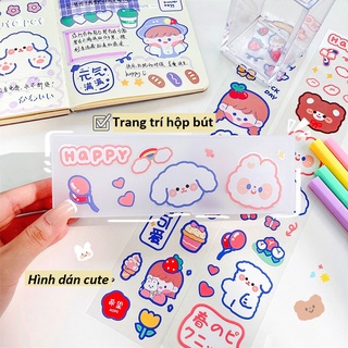 Sticker 35x6cm Cô Gái Momo (còn 4 mẫu)