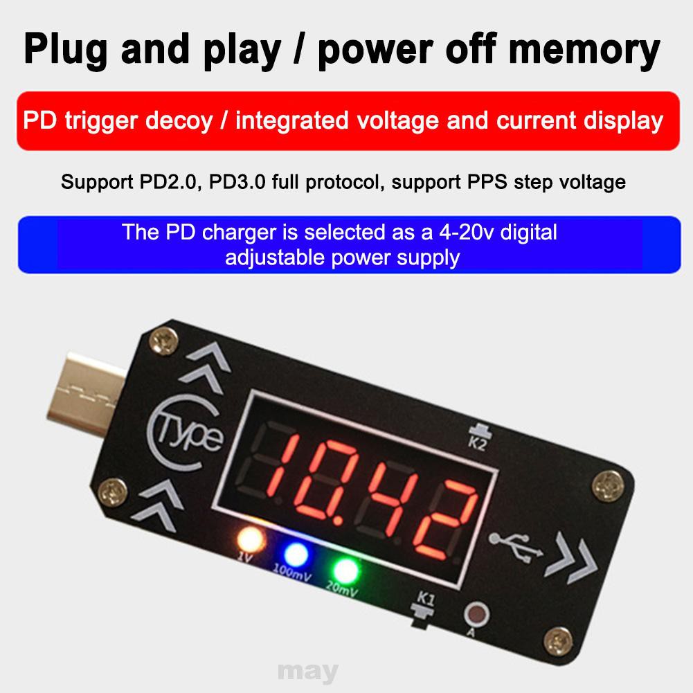 Bộ Sạc Nhanh Usb Type C Đa Năng 4-20v | BigBuy360 - bigbuy360.vn