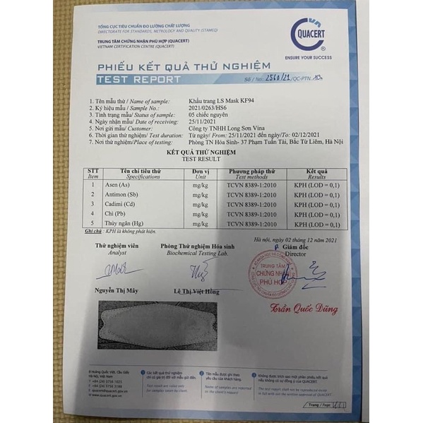 Set 50 Chiếc Khẩu Trang 4D KF94 Long Sơn Chống Bụi Mịn Và Kháng Khuẩn Hàng Cao Cấp