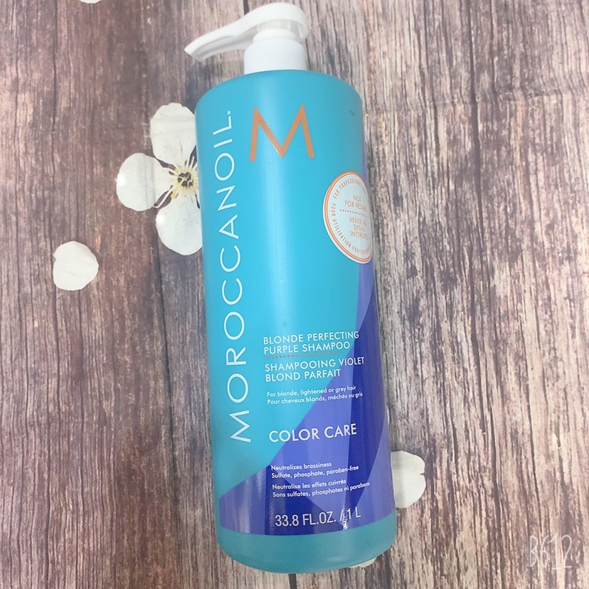 DẦU GỘI VÀ XẢ TÍM MOROCCANOIL BLONDE PERFECTING PURPLE 200ML/1000ml