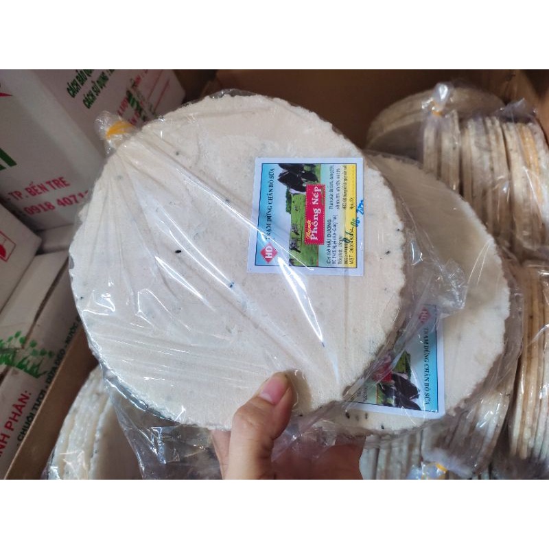 Bánh phồng nếp sữa nước cốt dừa