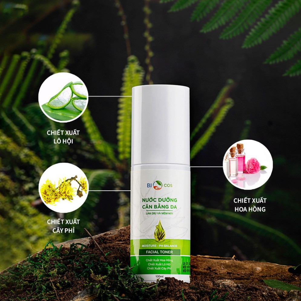 Nước Dưỡng Ẩm Cân Bằng Da Facial Toner Làm Sạch, Mềm Và Dịu Da 100ml. | BigBuy360 - bigbuy360.vn