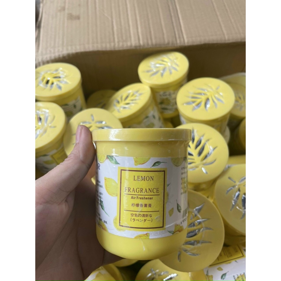 Sáp thơm phòng khử mùi phòng ngủ nhà vệ sinh toilet ô tô với 4 mùi hương tự nhiên 190g 0057