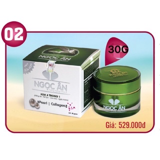 KEM NGỌC ÂN 4 TRONG 1 TRẮNG DA TÁI TẠO NGỪA NHĂN LÃO HOÁ 30G