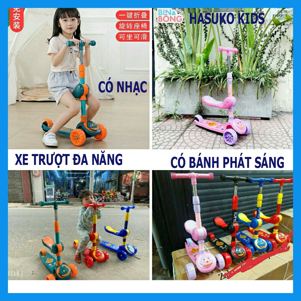 Xe scooter cho bé, Xe trượt Scooter cho bé, trẻ em cao cấp