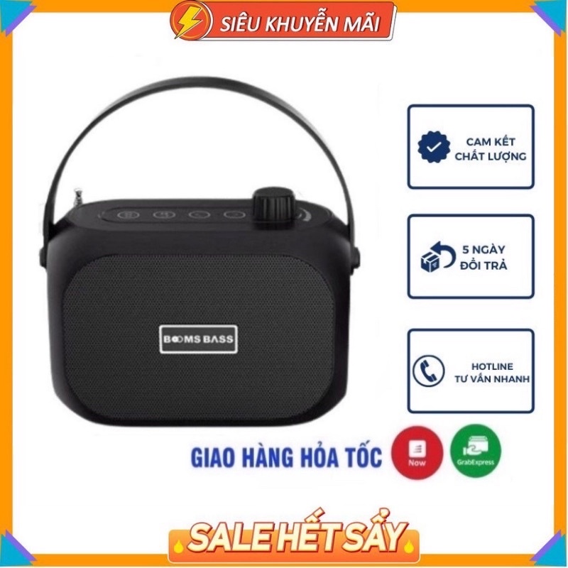 Loa bluetooth mini BOOMBASS L15, không dây,nghe nhạc,công nghệ blutooth 5.0 KARPINO