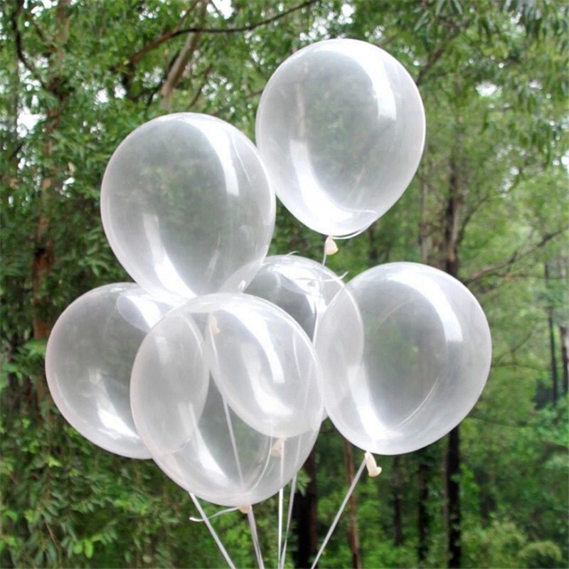 Bong Bóng Trong Suốt 10inch Trang Trí Sinh Nhật - Yori Party