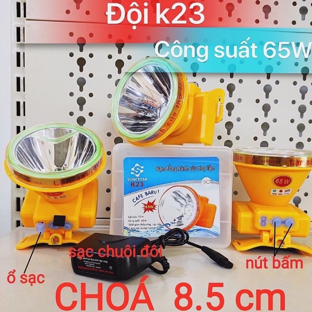 Đèn pin đội đầu siêu sáng chống nước tuyệt đối