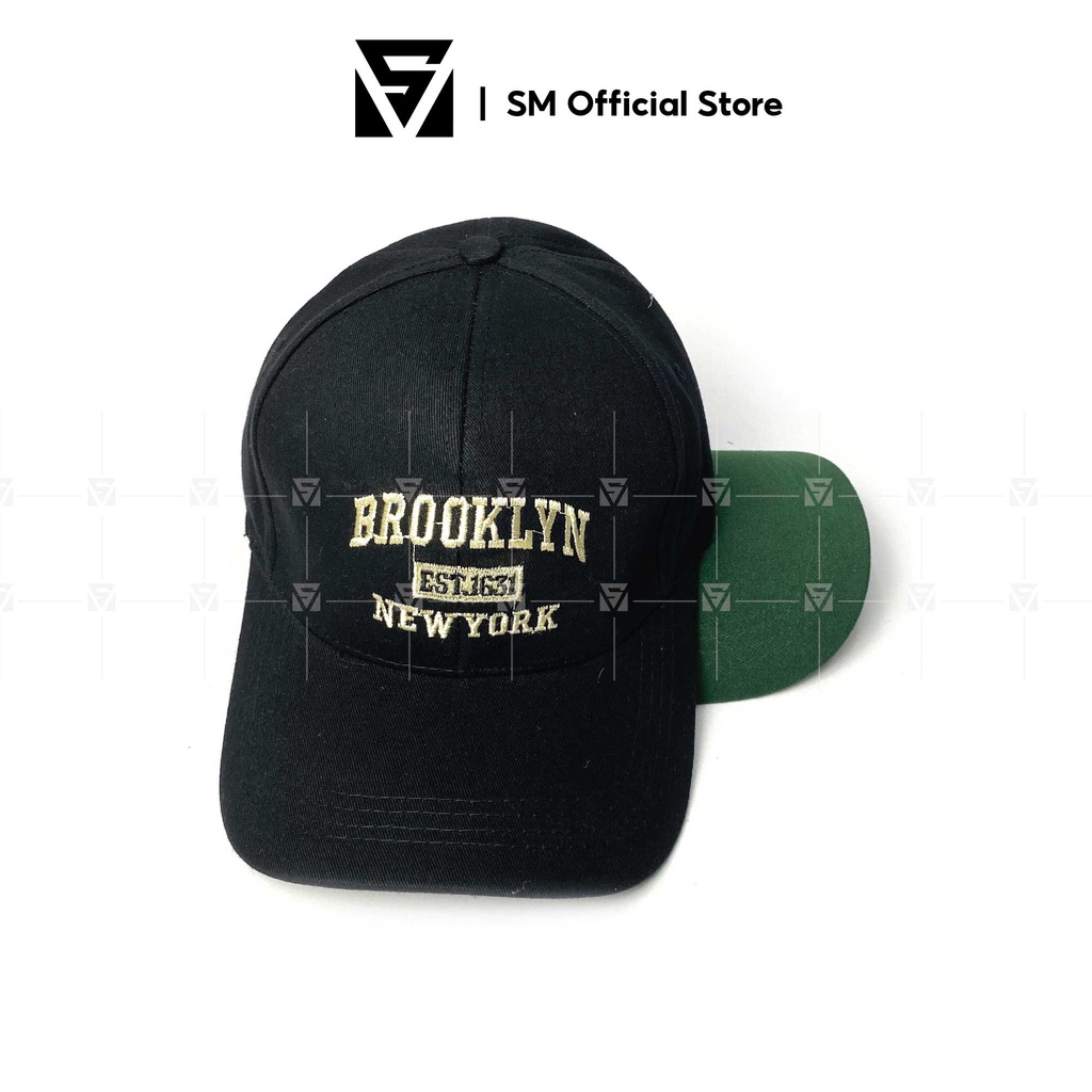 Mũ lưỡi trai nón kết thêu chữ Brooklyn nam nữ phong cách ulzzang Hàn Quốc - SMN023 Soulmate Store