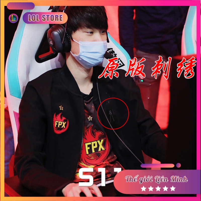 [HÀNG ORDER] ÁO KHOÁC FPX LPL NHIỀU MÙA GIẢI 2021, 2020, 2019