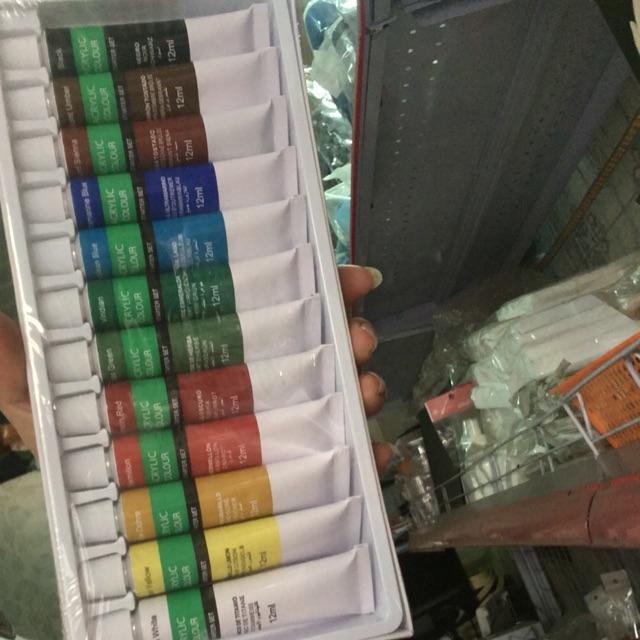Bột vẽ móng basics 6ml
