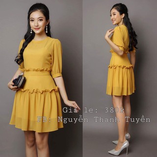 ( Có quà tặng) khi mua Đầm lụa tay phồng vô Zara cùng xinh xắn