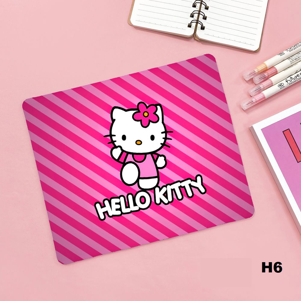 Lót chuột in hình hello kity cute khổ 21x24x3