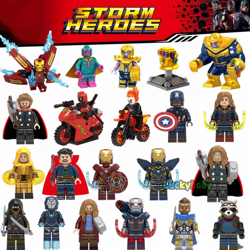Mô Hình Nhân Vật Siêu Anh Hùng Phim Avengers Endgame
