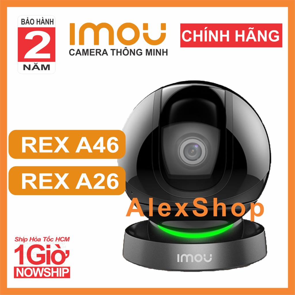 [Chính Hãng] Camera Imou A46 / A26 REX Trong Nhà Thông Minh IQ - Phân Phối Chính Thức FPT