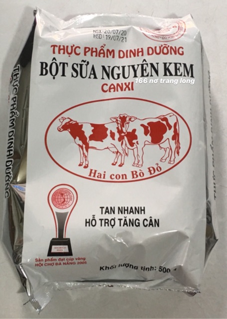 🥛Bột sữa nguyên kem HAI CON BÒ ĐỎ🥛