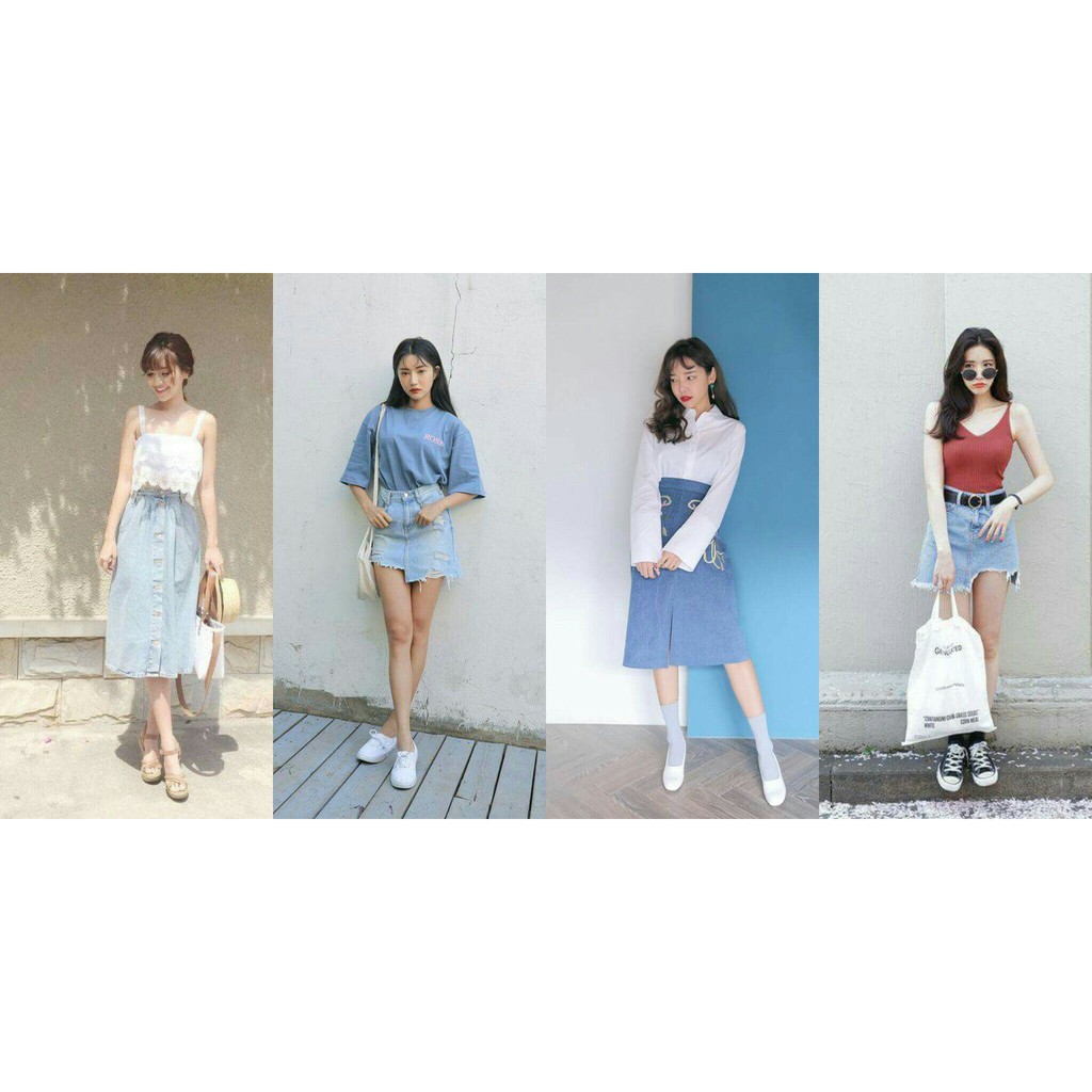 Combo chân váy (chọn mẫu trên livetream)