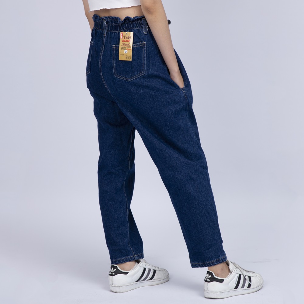 Quần Jean Nữ Cạp Cao Phối Dây Nịt Đậm Co Giãn Thời Trang Cao Cấp Giãn QR04. InsideShop.04 | BigBuy360 - bigbuy360.vn