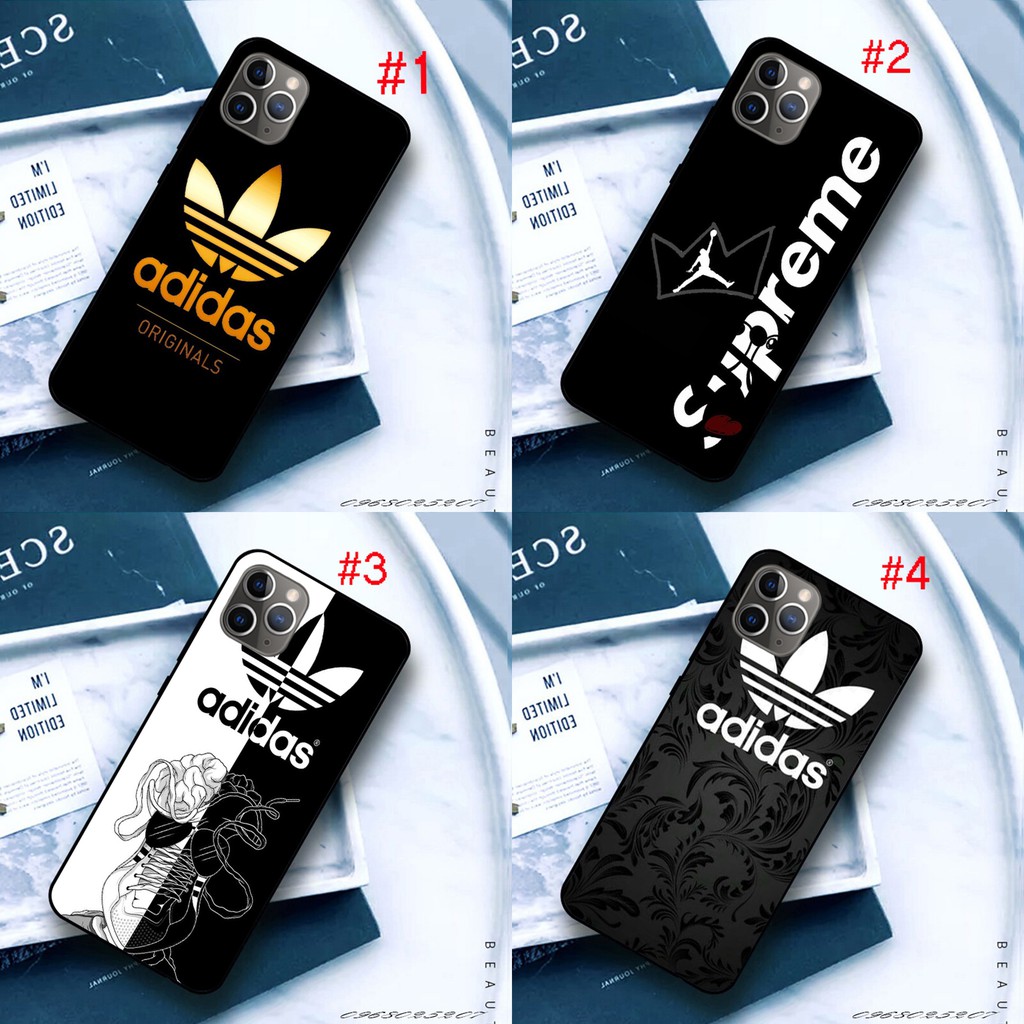 Ốp lưng IPhone điện thoại cạnh vuông BVC ADIDAS dẻo 6/6s/6p/6sp/7/8/7p/8p/xs/xr/12/xsmax/11/11pro/11PROMAX/ BVC122