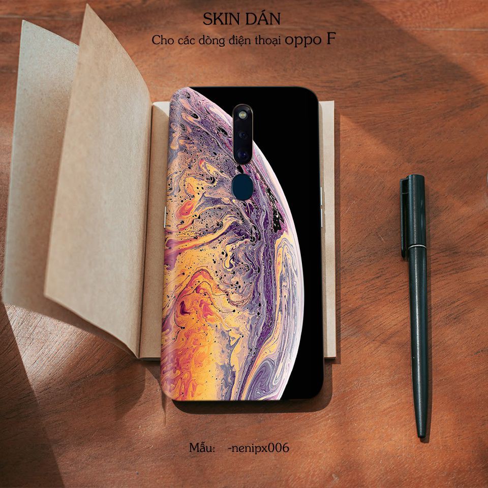 Skin dán cho các dòng điện thoại OPPO F3 lite - F3 plus - K3 - F1W in hình vũ trụ cực chất