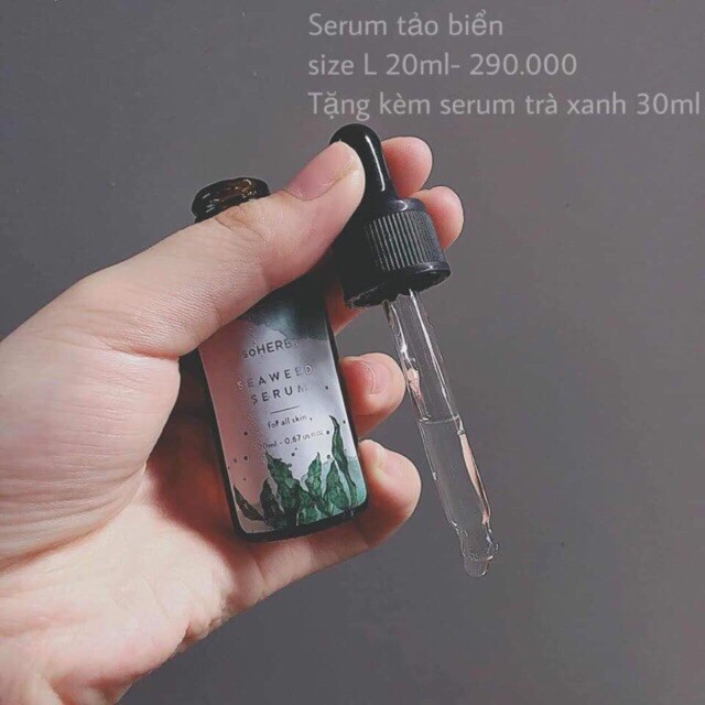 soHERBs Seaweed Serum - Tảo Biển