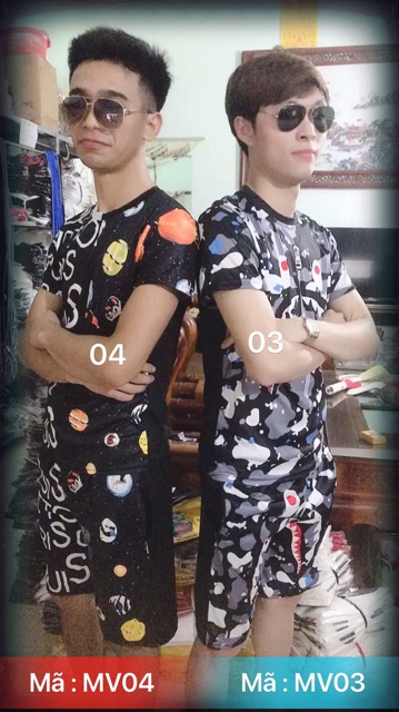 Bộ nam hè in 3D L.V hành tinh ( ảnh video thật) | BigBuy360 - bigbuy360.vn
