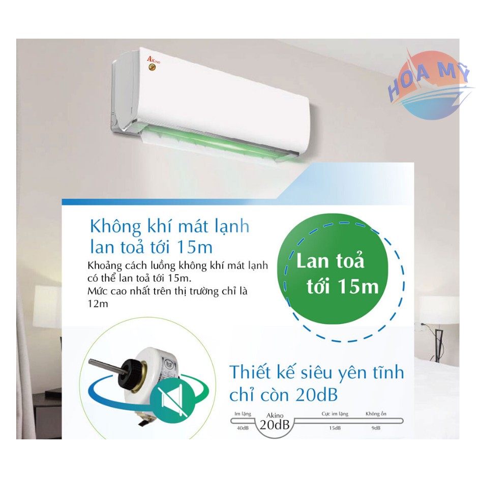 Máy lạnh AKINO 1HP AKN-09CFS1FA 9000BTU