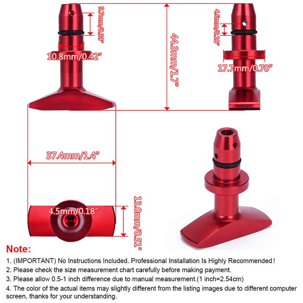 Tay Cầm Kéo Bằng Nhôm Thay Thế Thông Dụng Cho Động Cơ Xe Hơi