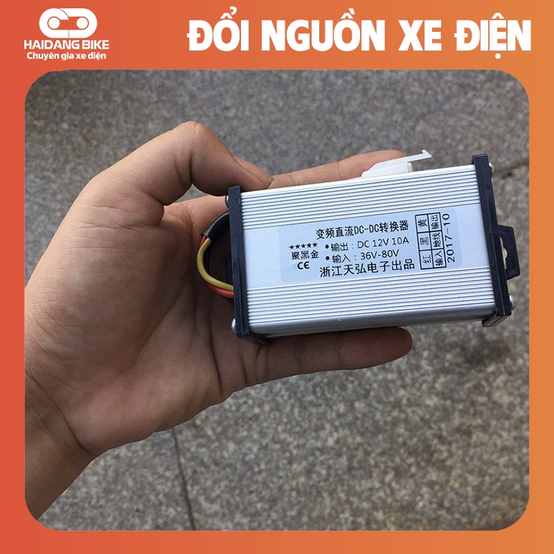 Bộ đổi nguồn 12V cho xe điện - Xe Điện Hải Đăng