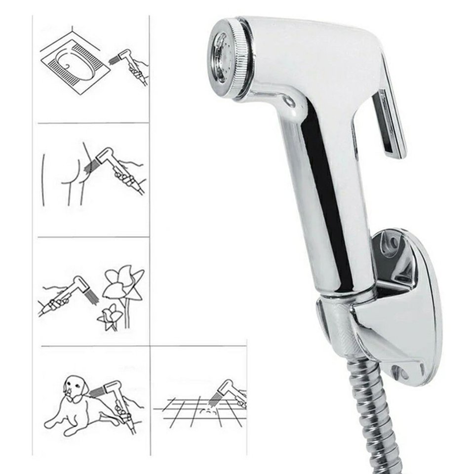 Thiết bị vệ sinh cầm tay Máy xịt rửa vệ sinh đầu phun áp lực cao Đầu phun đục lỗ