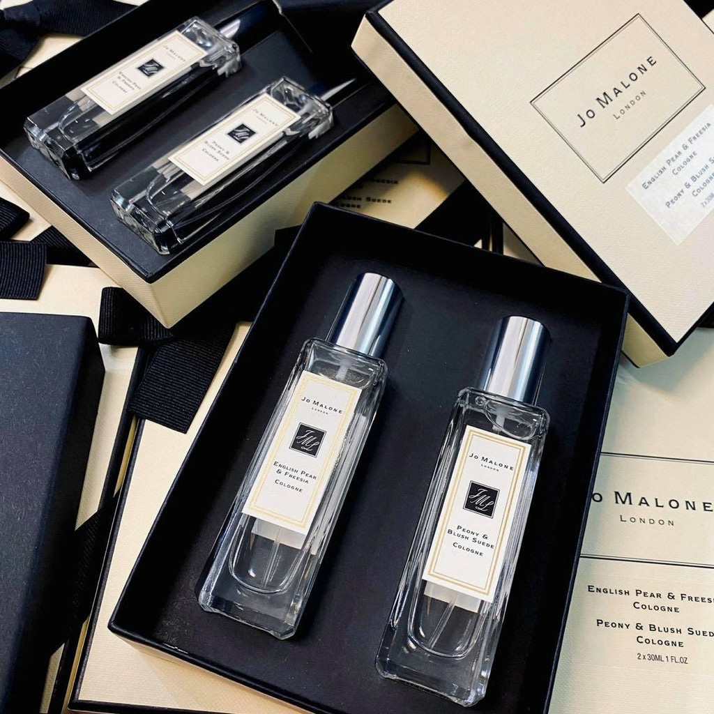 Set Nước Hoa Jo Malone London English Pear & Freesia + Peony & Blush Suede | Thế Giới Skin Care