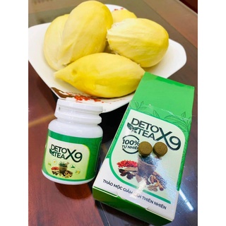 Viên Detox X9 giảm mỡ bụng