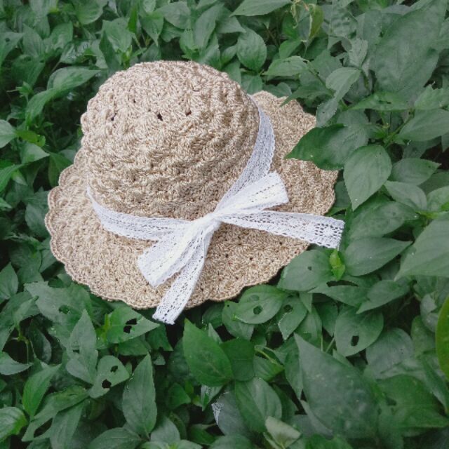 Mũ sợi thô bé 1 tuổi