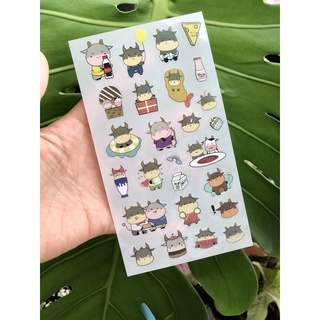 [MÃ KIMDON153 GIẢM 10K ĐƠN TỪ 50K] Sticker hình dán bò sữa siêu xinh (tự chọn mẫu)