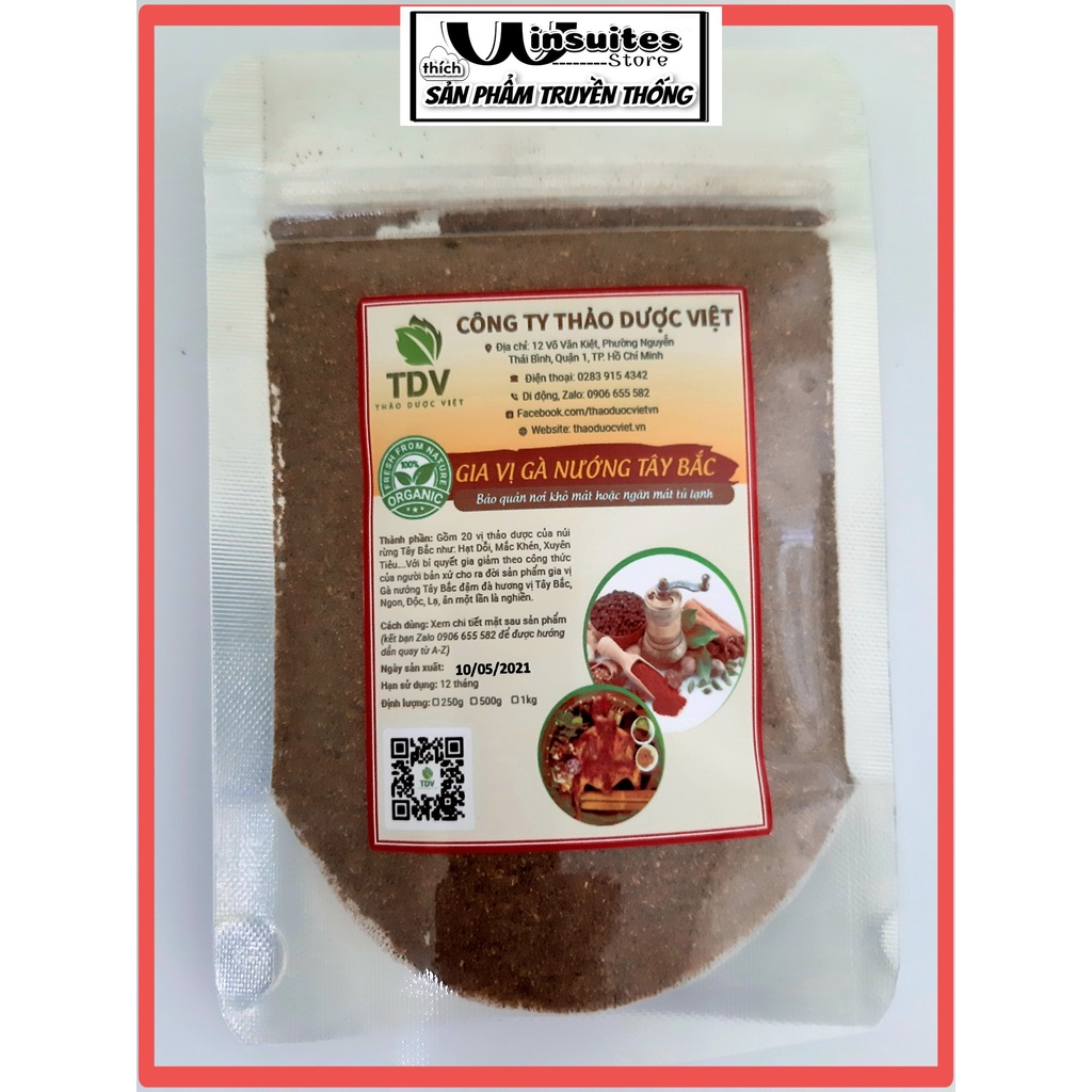 [Vị Vịt] 100G GIA VỊ ƯỚP THỊT NƯỚNG, QUAY, KHO HEO GÀ VỊT - GIA VỊ TÂY BẮC - SẢN PHẨM TRUYỀN THỐNG