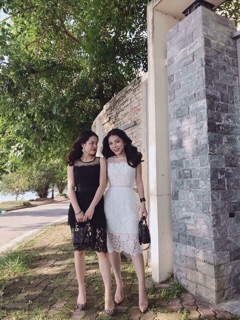 Đầm dự tiêc, đầm ren cao cấp
