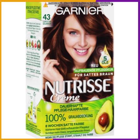 Thuốc nhuộm tóc bền màu garnier nutrisse creme,garnier Olia hàng chính hãng Đức