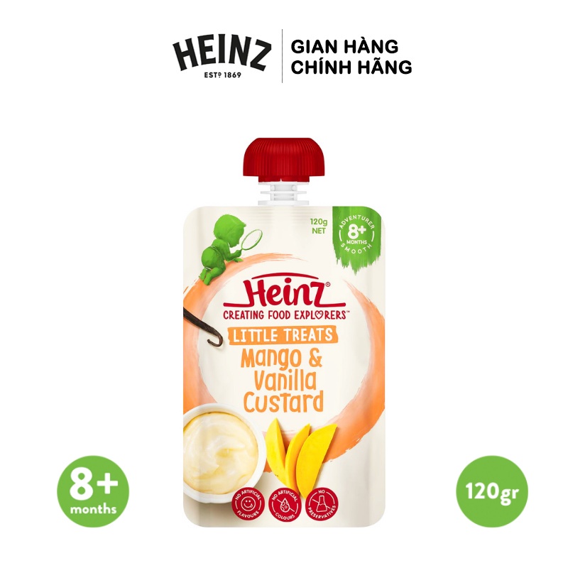 Túi Dinh Dưỡng hoa quả HEINZ 120g