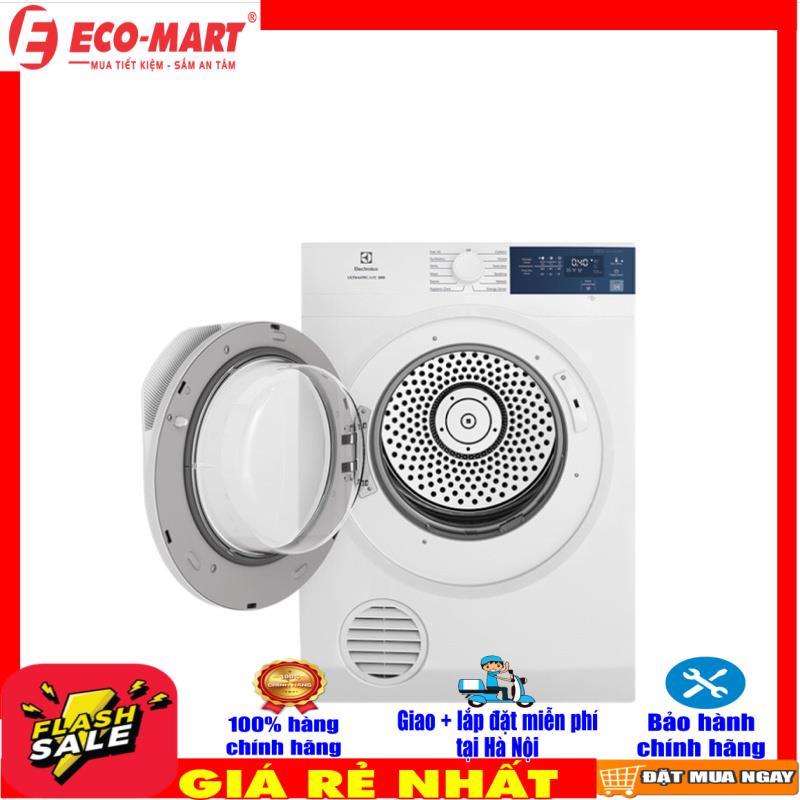 Máy sấy thông hơi  Electrolux EDS854J3WB 8.5 Kg model 2022 mới