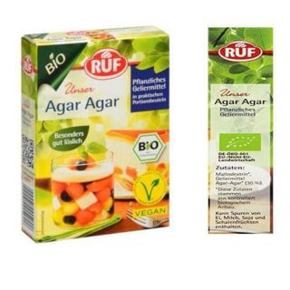 Bột Agar Làm Rau Câu Hữu Cơ Ruf Của Đức
