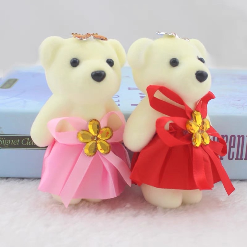 🐻‍❄️Gấu xốp trang trí hoa và hộp quà tặng (chiều cao 12cm)🐻‍❄️