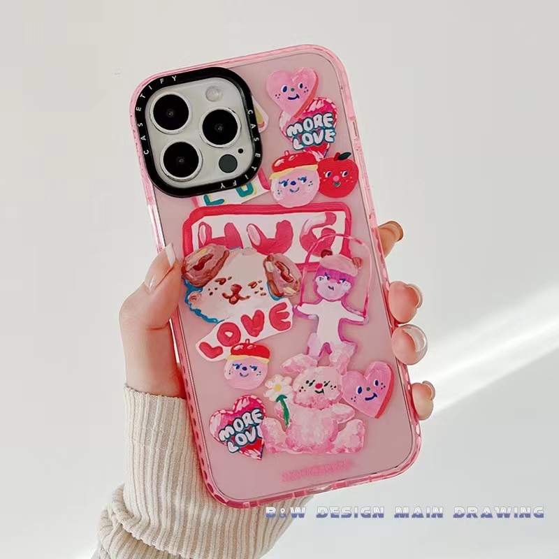 Ốp Điện Thoại Mềm Chống Sốc Họa Tiết Hoạt Hình Cho iPhone 13 12 11 Pro MAX IX XS MAX XR 7Plus 8Plus