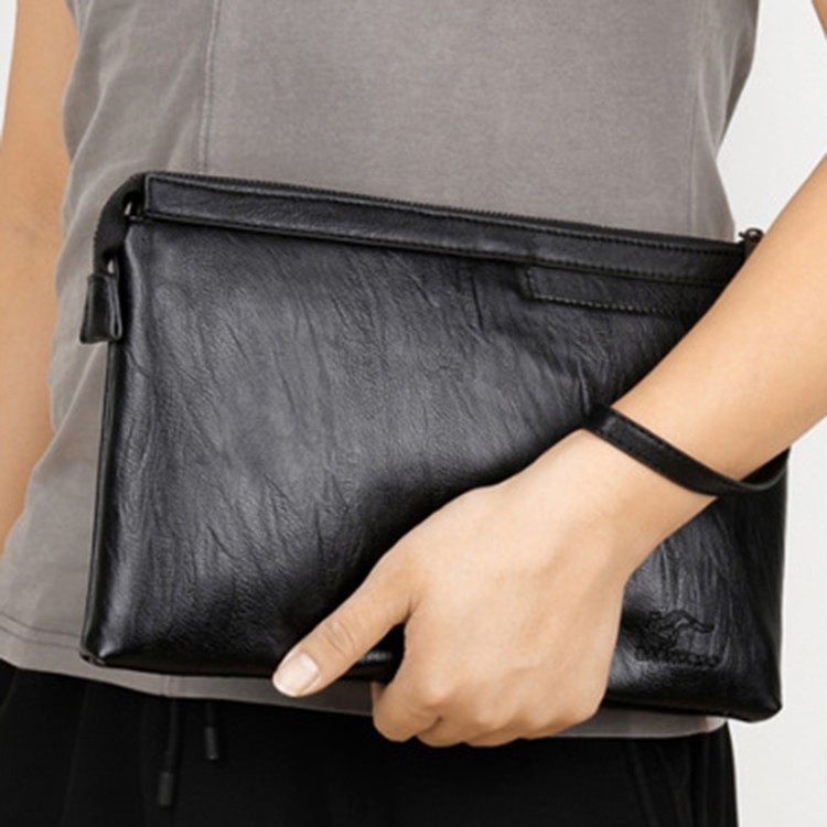 [BEST SELLER] Túi cầm tay Clutch da nam Manzo CL003 - Tặng móc khóa da bò thật | BigBuy360 - bigbuy360.vn