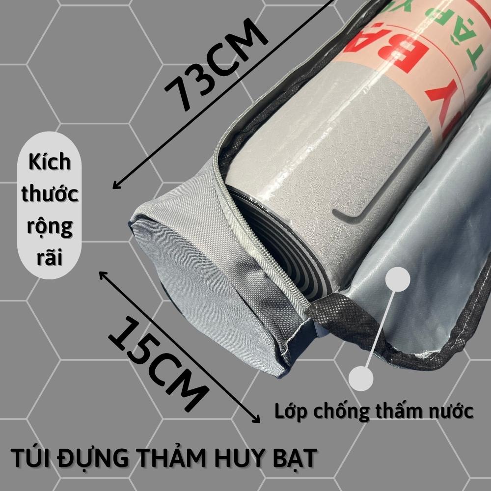 Túi Đựng Thảm Yoga Pu Huy Bạt Chất Liệu Vải Dù Bền Chắc Chịu Lực Hơn 5kg Bên Trong Túi Đựng Thảm Yoga Phủ Lớp Chống Nước