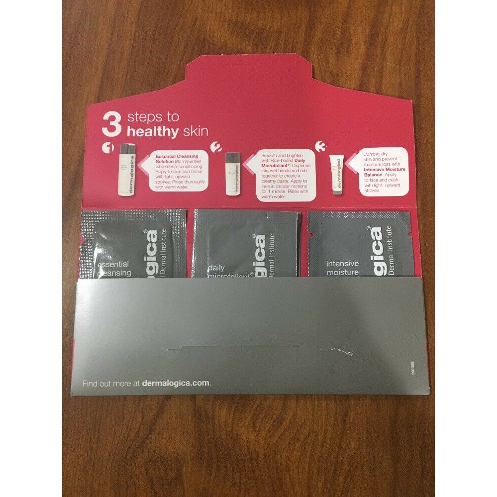 Set sample chăm sóc da khô, thiếu nước Dermalogica - 3 món