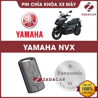 Pin chìa khóa xe máy Yamaha NVX sản xuất tại Indonesia 3V Panasonic