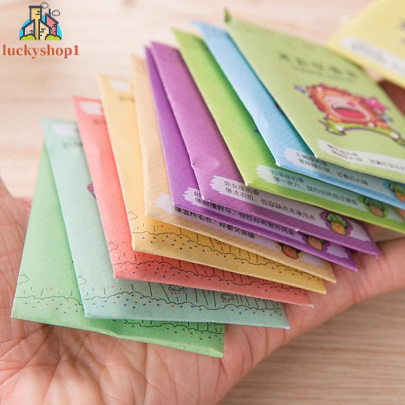 12 Túi Thơm Khử Mùi Cho Tủ Quần Áo Phòng Ngủ