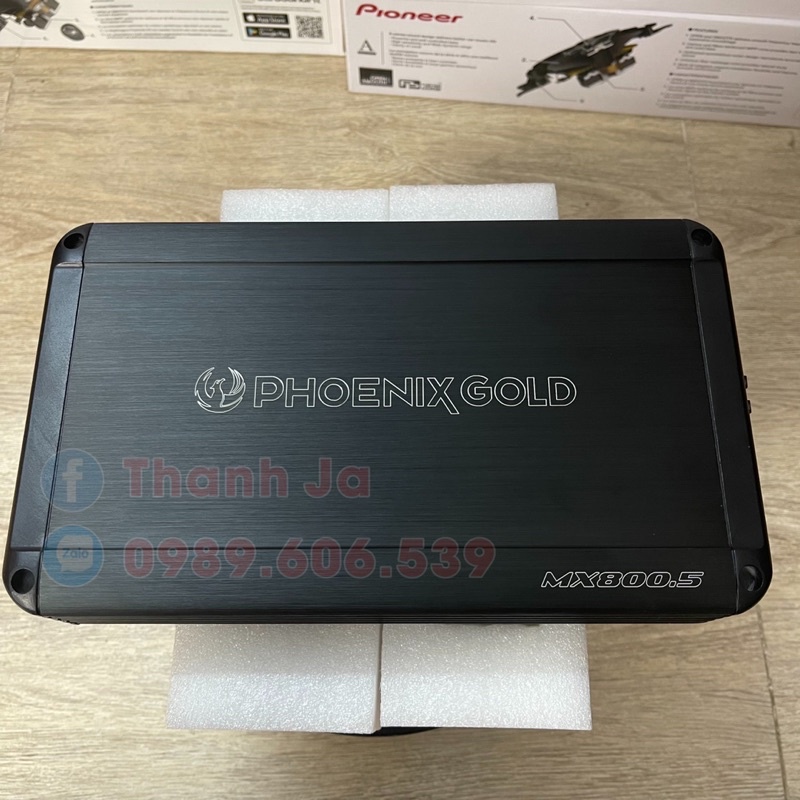 Amply Xe 5 Kênh Sub Hơi Pheonix Gold Hàng Mỹ Full New